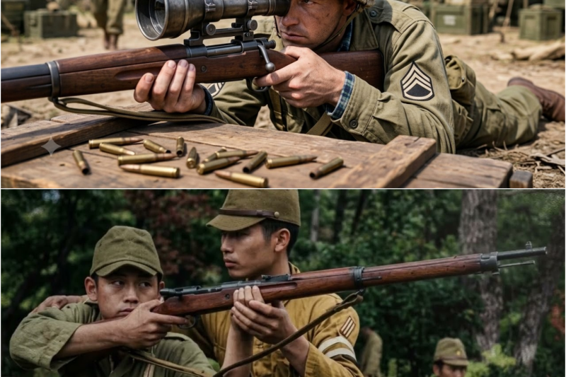 Se mofaron de su rifle de “pedido por correo” Hasta que mató a 11 francotiradores japoneses en4días