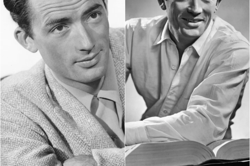 El día que Gregory Peck se rompió en público