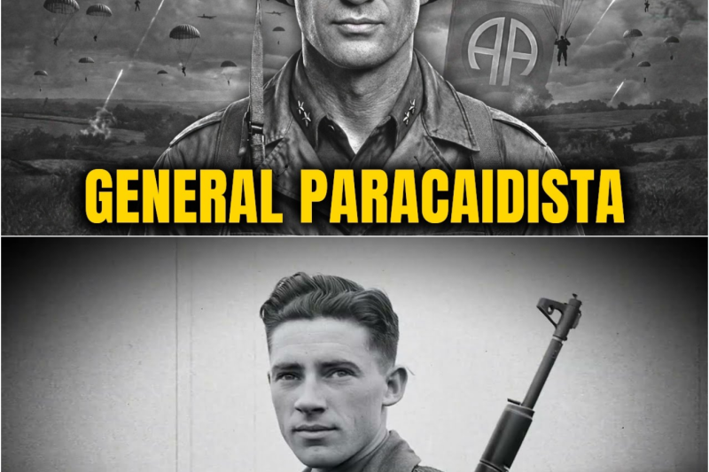 El Único General De La Segunda Guerra Mundial Que Llevó Un M1 Y Saltó Con Sus Hombres