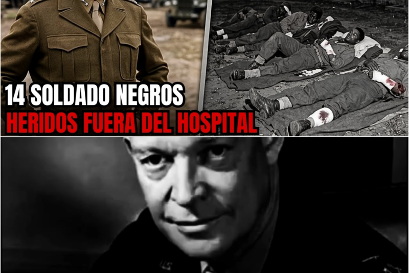 Lo que dijo Patton cuando encontró a soldados negros heridos durmiendo fuera del hospital