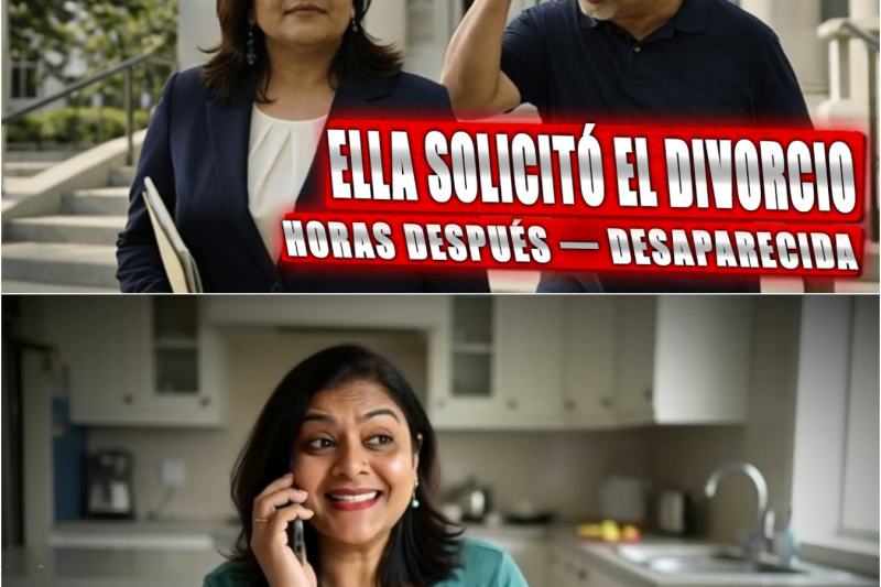 Ella Solicitó El Divorcio — Horas Después, Desapareció