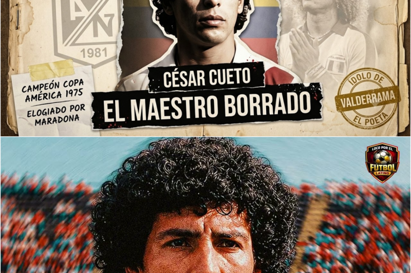 HAY UN peruano que fue ÍDOLO de VALDERRAMA… y el mundo no sabe su NOMBRE