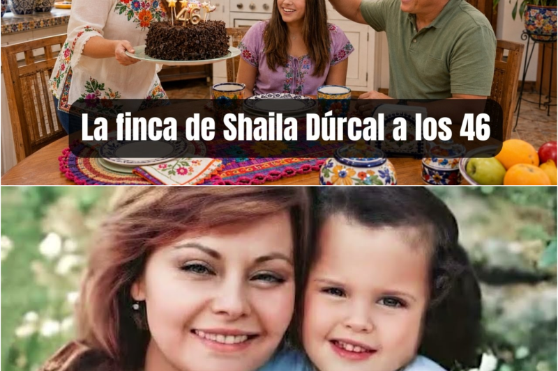 La finca de Shaila Dúrcal a los 46 : el regreso que revive el legado de Rocío.