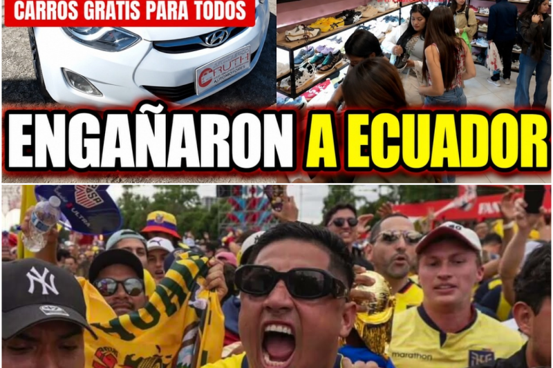 El Gran Engaño de la Pasión: Cómo las Falsas Promesas y la Manipulación Digital Convirtieron la Victoria de Ecuador en una Estafa Nacional