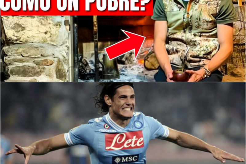 Edison Cavani: La Impactante Verdad Detrás de su HUMILDE Vida