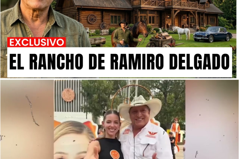IMPACTANTE: Asi VIVE RAMIRO DELGADO en su MILLONARIO RANCHO en 2026