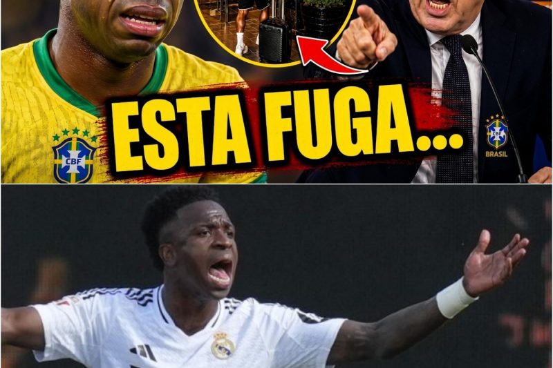 ¡ESCÁNDALO EN BRASIL: EXPULSAN A VINICIUS POR ESTA FUGA!