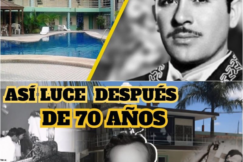 AQUÍ VELARON a PEDRO INFANTE | DESPUÉS de 70 AÑOS ASÍ LUCE su CASA