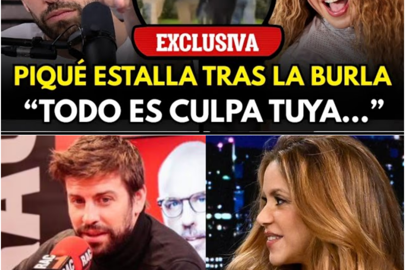 El descontrol de Gerard Piqué: Cuando el ego se vuelve contra uno mismo y la sombra de Shakira sigue ganando la partida