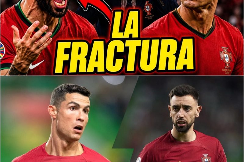¡ESCÁNDALO! La FRACTURA entre Ronaldo y Bruno que PORTUGAL oculta