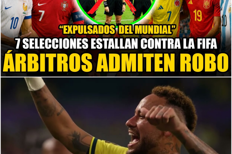 El Día que el Fútbol Tembló: El Ultimátum de Siete Selecciones que Obligó a la FIFA a Expulsar a Cinco Árbitros por Corrupción en el Mundial